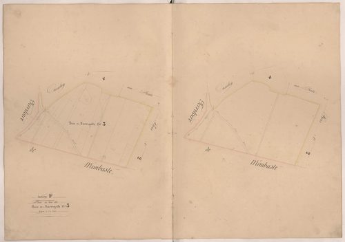 Clermont - Plans des lieux-dits Bois et Darrigade, n° 3