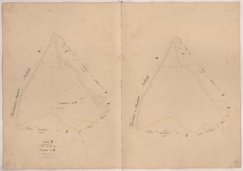 Clermont - Plan du lieu-dit Casselon, n° 4