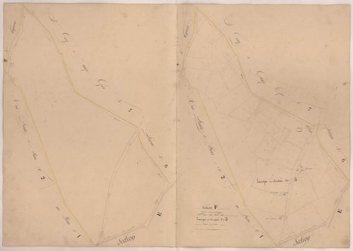 Clermont - Plans des lieux-dits de Lauga et Sintot, n° 5