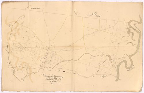 Commensacq - Section C, [dite de la Lande et Cantegrit], 1re feuille