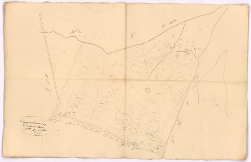 Commensacq - Section E, [dite du Bourg et de Guidenson], 1re feuille