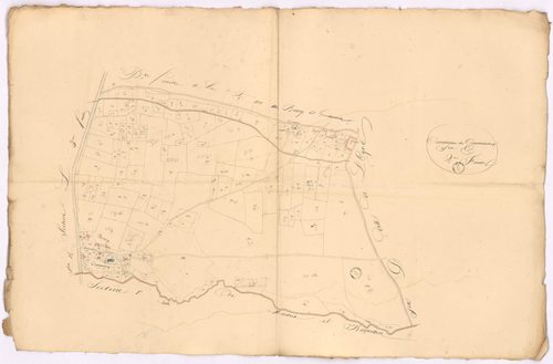 Commensacq - Section E, [dite du Bourg et de Guidenson], 2e feuille