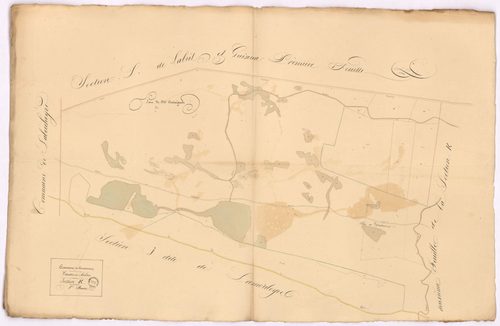 Commensacq - Section K, [dite de Capbat], 1re feuille