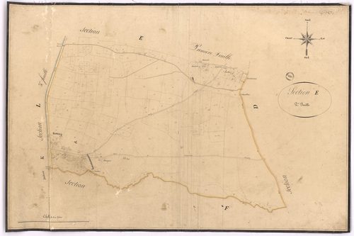 Commensacq - Section E, dite du Bourg [et de Guidenson], 2e feuille