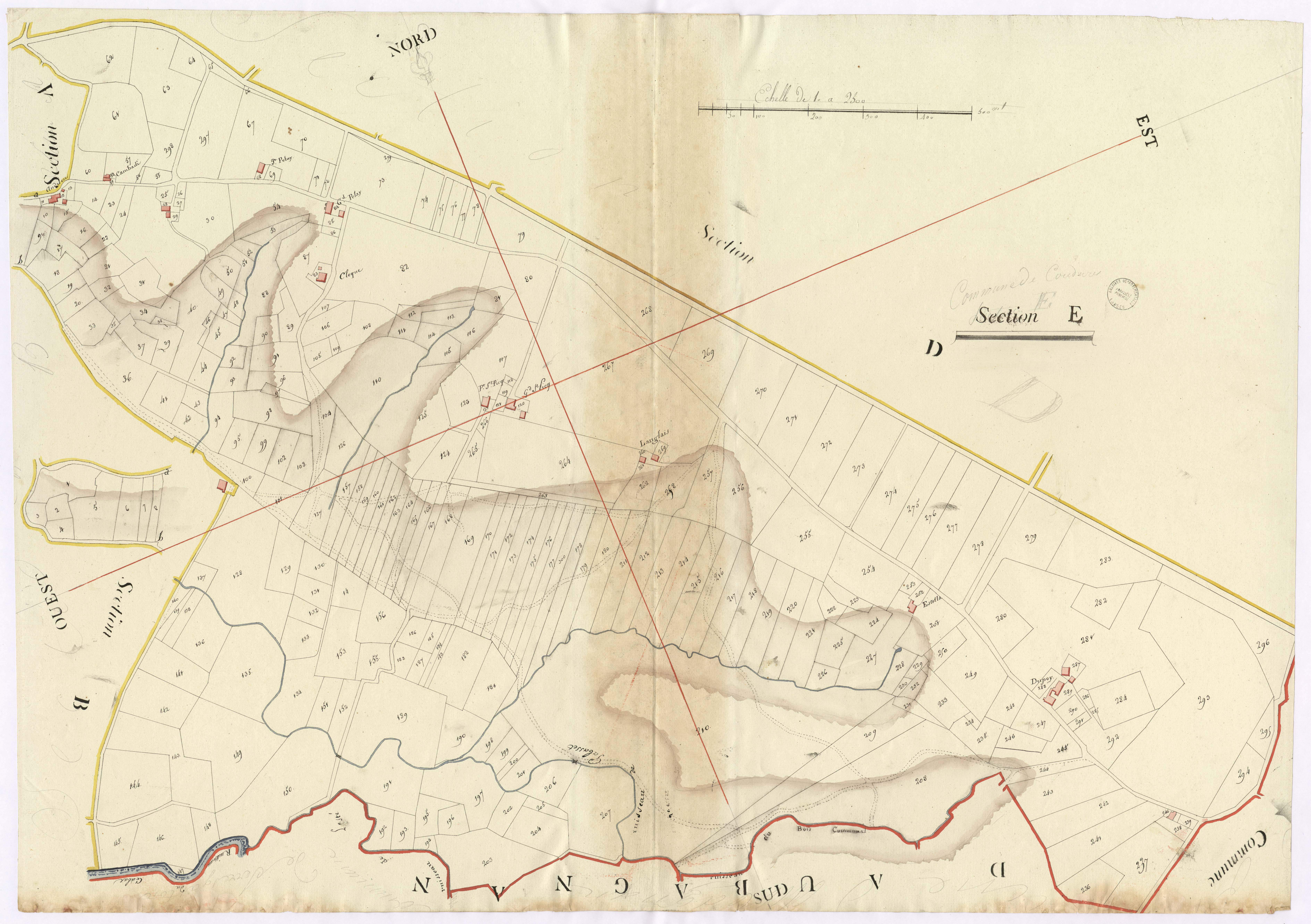 Coudures - Section E