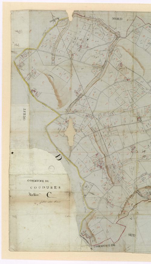 Coudures - Section C, dite d'Incos