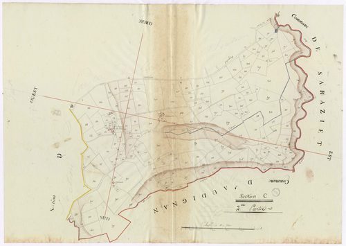 Coudures - Section C, 2e feuille