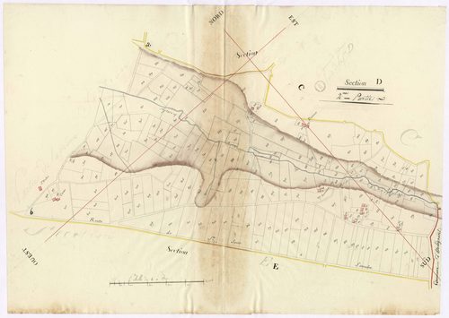 Coudures - Section D, 2e feuille