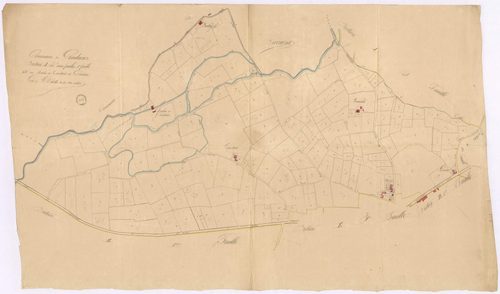 Coudures - Section A, dite du Moulin de Constance et Cantiran, 1re feuille