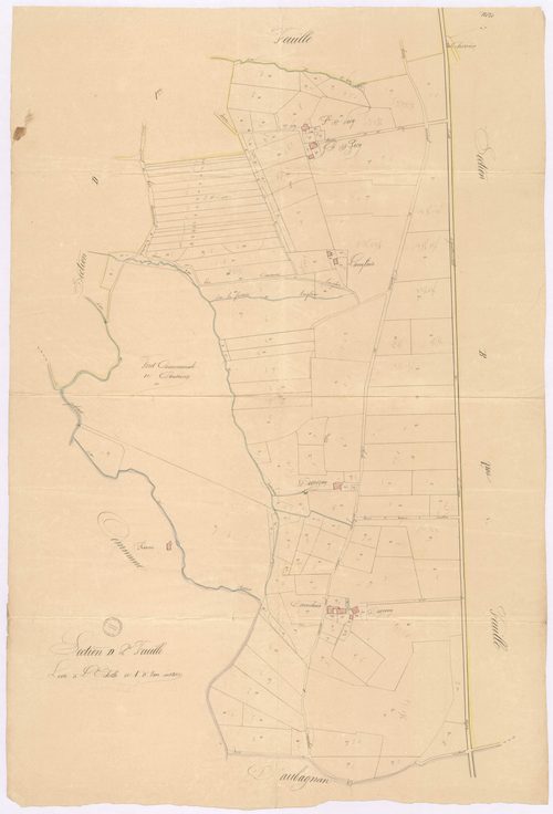 Coudures - Section D, 2e feuille