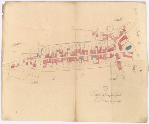 Coudures - Section E, 3e feuille