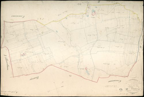 Ambloy - 3 P 2/1/2 - - Ambloy : plans du cadastre napoléonien. Section A dite de villaine