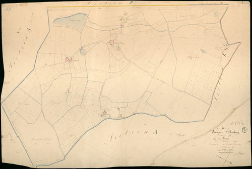 Authon - 3 P 2/7/6 - - Authon : plans du cadastre napoléonien. Section A5 dite du fresne
