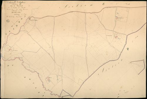 Authon - 3 P 2/7/14 - - Authon : plans du cadastre napoléonien. Section D2 dite de conichard
