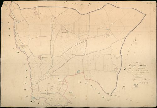 Authon - 3 P 2/7/15 - - Authon : plans du cadastre napoléonien. Section D3 dite de conichard
