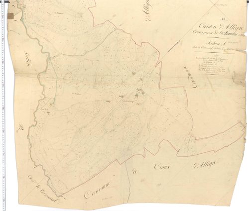 Allègre - Section A 3, feuille 2