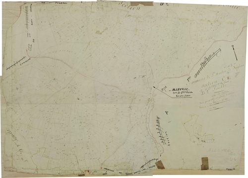 Alleyrac - Section C, feuille 2