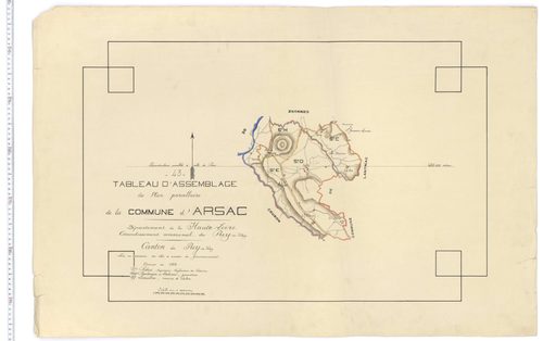 Arsac-en-Velay - Tableau d'assemblage