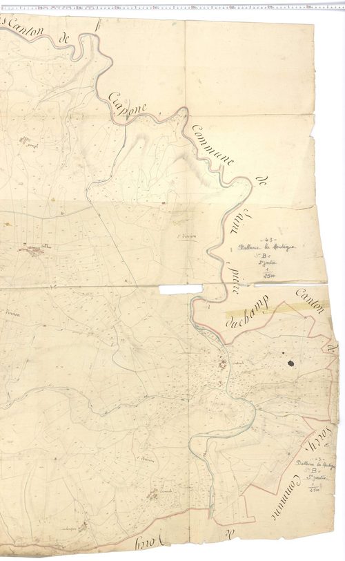 Bellevue-la-Montagne - Section B 1, feuille 2