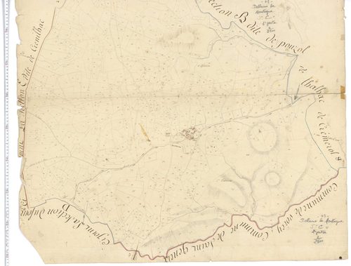 Bellevue-la-Montagne - Section C u, feuille 2