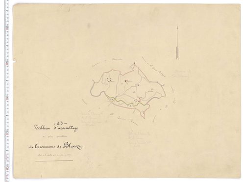 Blavozy - Tableau d'assemblage