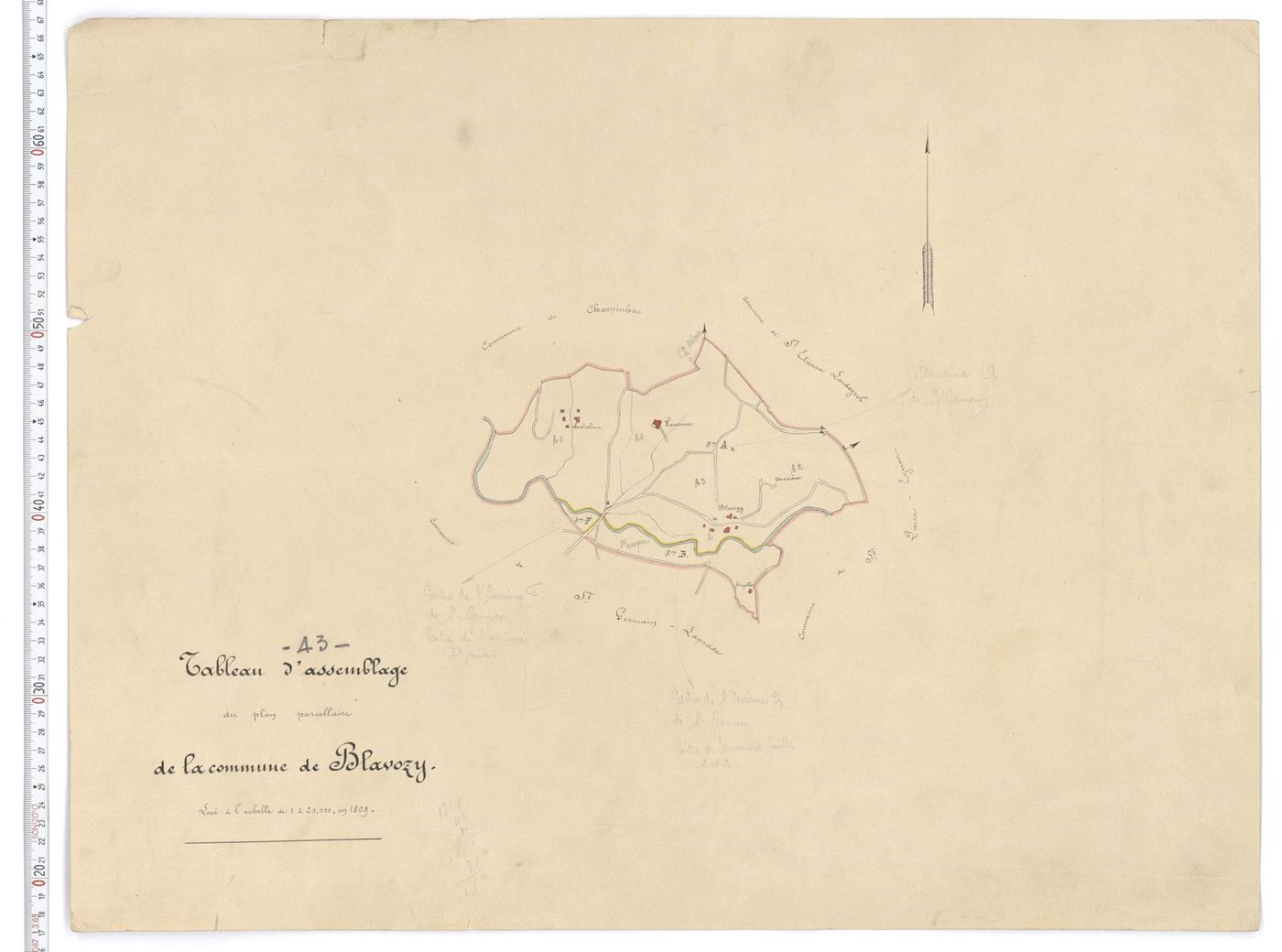 Blavozy - Tableau d'assemblage