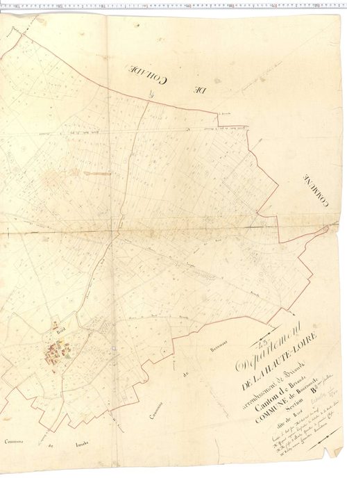 Bournoncle-Saint-Pierre - Section B 2, feuille 2