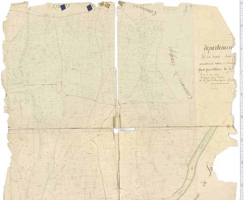 Brioude - Section A u, feuille 1