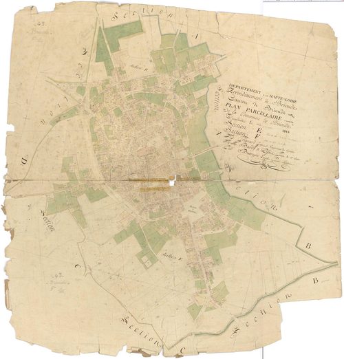 Brioude - Sections E et F