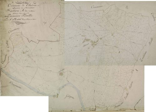 Chadron - Section A, feuille 1