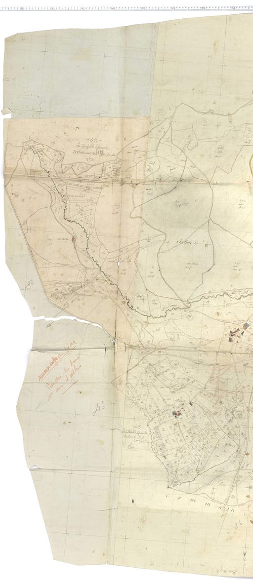 La Chapelle-Geneste - Section C, feuille 1