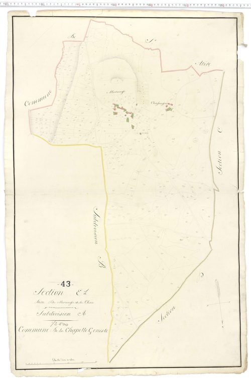 La Chapelle-Geneste - Section E 1