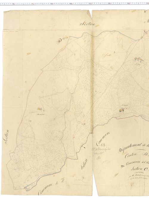 Chassignolles - Section C, feuille 1