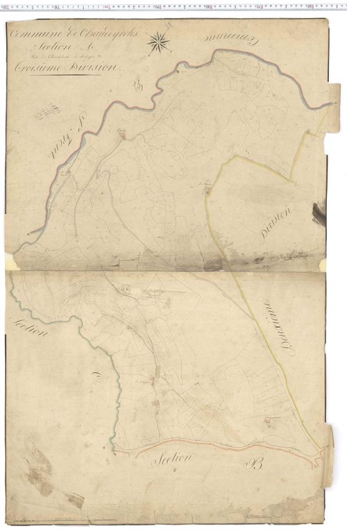 Chaudeyrolles - Section A 3, feuille 2