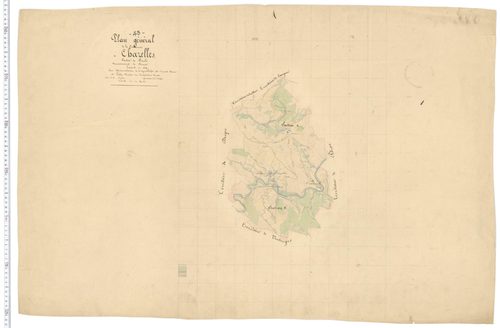 Chazelles - Plan général