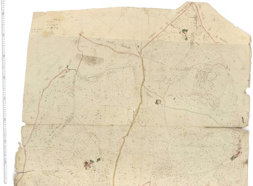 La Chomette - Section C u, feuille 2