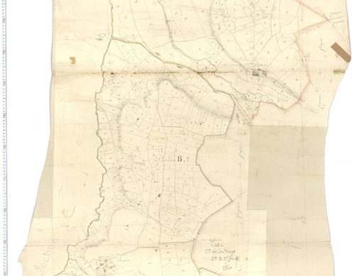 Couteuges - Sections A et B, feuille 2