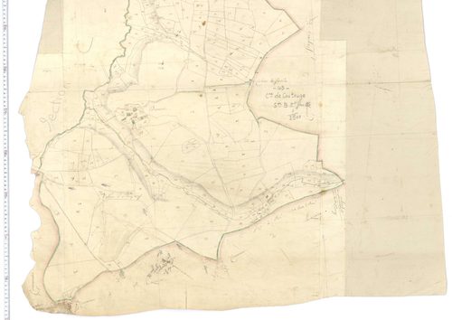 Couteuges - Sections A et B, feuille 3