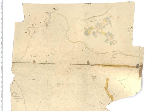 Dunières - Section D u, feuille 7