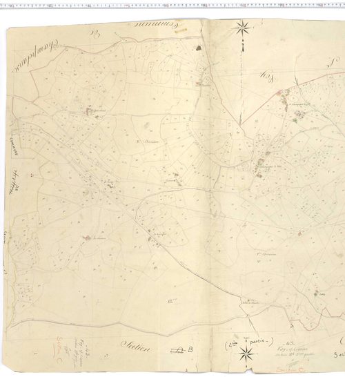 Fay-sur-Lignon - Section B 1, feuille 1