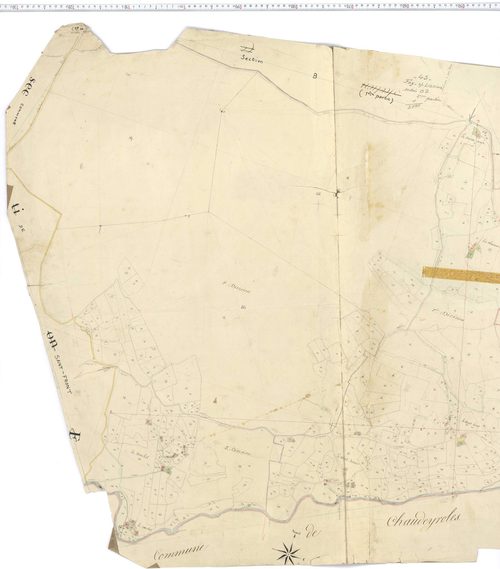Fay-sur-Lignon - Section B 2, feuille 1
