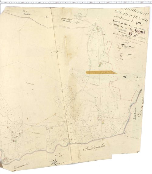 Fay-sur-Lignon - Section B 2, feuille 2