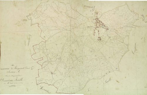 Freycenet-la-Tour - Section A, feuille 2