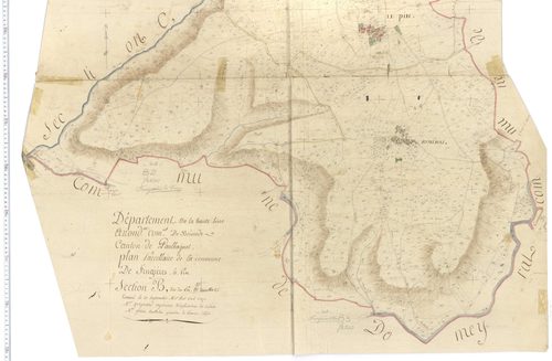 Frugières-le-Pin - Section B, feuille 2