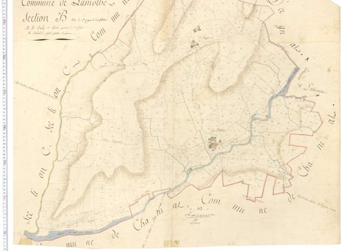 Lamothe - Section B, feuille 2