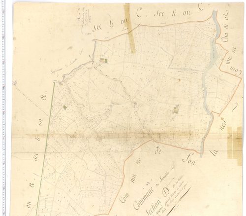 Lamothe - Section D 1, feuille 1