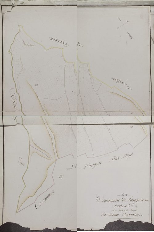 Langeac - Section C, troisième division