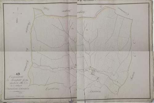 Langeac - Section E, deuxième division