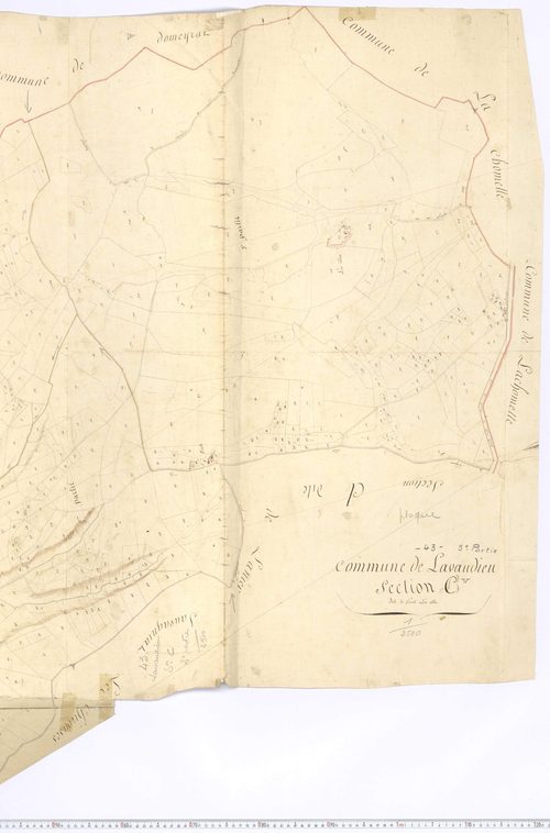 Lavaudieu - Section C u, feuille 2