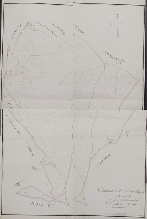 Mazeyrat-d'Allier - Section A, cinquième division